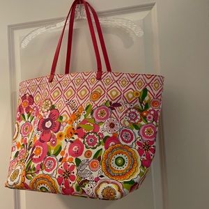 Colorful Vera Bradley Vinyl Tote